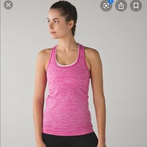 lululemon swiftly tech tank, size 10